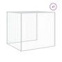 Gallinero con techo acero galvanizado antracita 803x98x90 cm de vidaXL, Jaulas y habitáculos para animales pequeños - Ref: Fo...