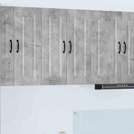 Mueble de Cocina Kalmar 2 pcs Gris Concreto 30 x 31 x 80 cm en Armarios de cocina | Comprar online en Foru.es