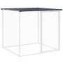 Gallinero con techo acero galvanizado antracita 1003x98x90 cm de vidaXL, Jaulas y habitáculos para animales pequeños - Ref: F...