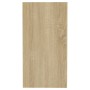 Mesa auxiliar de madera contrachapada roble Sonoma 50x26x50 cm de vidaXL, Mesas auxiliares - Ref: Foro24-806690, Precio: 28,1...