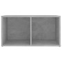 Muebles de salón 8 piezas madera de ingeniería gris hormigón en Muebles TV | Comprar online en Foru.es