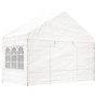 Cenador con techo polietileno blanco 8,92x4,08x3,22 m de vidaXL, Carpas y cenadores - Ref: Foro24-3155488, Precio: 587,41 €, ...