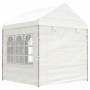 Cenador con techo polietileno blanco 6,69x2,28x2,69 m de vidaXL, Carpas y cenadores - Ref: Foro24-3155479, Precio: 306,02 €, ...