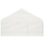 Cenador con techo polietileno blanco 13,38x5,88x3,75 m de vidaXL, Carpas y cenadores - Ref: Foro24-3155498, Precio: 965,18 €,...