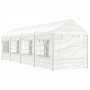 Cenador con techo polietileno blanco 8,92x2,28x2,69 m de vidaXL, Carpas y cenadores - Ref: Foro24-3155480, Precio: 379,60 €, ...