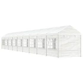 Pavillon mit weißem Polyethylendach 20,07 x 2,28 x 2,69 m von vidaXL, Zelte und Pavillons - Ref: Foro24-3155485, Preis: 778,4...