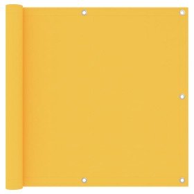 Toldo para balcón tela oxford amarillo 90x500 cm en Sombrillas | Comprar online en Foru.es