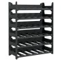Flaschenregal für 36 stapelbare PP-Flaschen von vidaXL, Weinregale - Ref: Foro24-3189181, Preis: 83,20 €, Rabatt: %