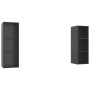 Muebles de salón de pared 2 pzas madera ingeniería gris brillo de vidaXL, Muebles TV - Ref: Foro24-3079861, Precio: 99,06 €, ...