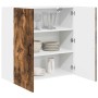 Mueble de Cocina Kalmar Roble ahumado 80 x 31 x 80 cm en Armarios de cocina | Comprar online en Foru.es