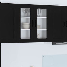 Mueble de Cocina Kalmar Negro 80 x 31 x 80 cm en Armarios de cocina | Comprar online en Foru.es