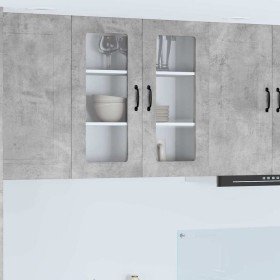 Mueble de Cocina Kalmar Gris Concreto 80 x 31 x 80 cm en Armarios de cocina | Comprar online en Foru.es