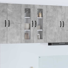 Mueble de Cocina Kalmar Gris Concreto 60 x 31 x 80 cm en Armarios de cocina | Comprar online en Foru.es