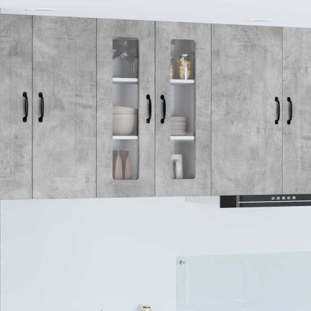 Mueble de Cocina Kalmar Gris Concreto 60 x 31 x 80 cm en Armarios de cocina | Comprar online en Foru.es