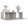 Set muebles de salón TV 8 pzas madera ingeniería gris hormigón de vidaXL, Muebles TV - Ref: Foro24-3079090, Precio: 434,32 €,...