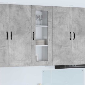 Mueble de Cocina Kalmar Gris Concreto 40 x 31 x 100 cm en Armarios de cocina | Comprar online en Foru.es