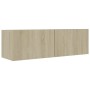 Set de muebles salón TV 8 pzas madera ingeniería roble Sonoma de vidaXL, Muebles TV - Ref: Foro24-3078985, Precio: 372,70 €, ...
