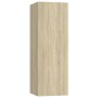 Set de muebles salón TV 8 pzas madera ingeniería roble Sonoma de vidaXL, Muebles TV - Ref: Foro24-3078985, Precio: 372,70 €, ...