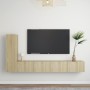 Juego de muebles de salón 3 piezas roble Sonoma de vidaXL, Muebles TV - Ref: Foro24-3078990, Precio: 134,94 €, Descuento: %