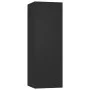 Set de muebles de salón TV 3 piezas madera ingeniería negro de vidaXL, Muebles TV - Ref: Foro24-3078759, Precio: 114,37 €, De...
