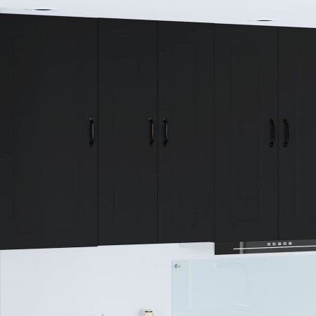 Mueble de Cocina Kalmar Negro 60 x 31 x 100 cm en Armarios de cocina | Comprar online en Foru.es