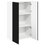 Mueble de Cocina Kalmar Negro 60 x 31 x 100 cm en Armarios de cocina | Comprar online en Foru.es