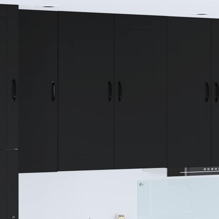 Mueble de Cocina Kalmar Negro 80 x 31 x 100 cm en Armarios de cocina | Comprar online en Foru.es