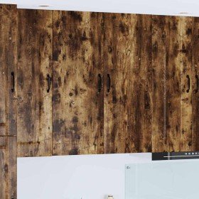 Mueble de Cocina Kalmar Roble ahumado 80 x 31 x 100 cm en Armarios de cocina | Comprar online en Foru.es