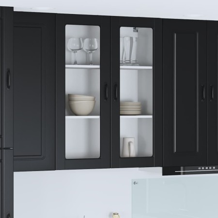 Mueble de Cocina Kalmar Negro 80 x 31 x 100 cm en Armarios de cocina | Comprar online en Foru.es