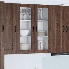 Mueble de Cocina Kalmar Roble Marrón 80 x 31 x 100 cm en Armarios de cocina | Comprar online en Foru.es