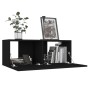 Set de muebles de salón TV 6 pzas madera de ingeniería negro de vidaXL, Muebles TV - Ref: Foro24-3078767, Precio: 172,76 €, D...