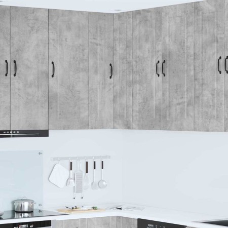 Mueble de Cocina Kalmar Gris Concreto 57 x 57 x 100 cm en Armarios de cocina | Comprar online en Foru.es
