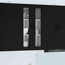 Mueble de Cocina Kalmar Negro 60 x 31 x 100 cm en Armarios de cocina | Comprar online en Foru.es