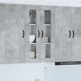 Mueble de Cocina Kalmar Gris Concreto 60 x 31 x 100 cm en Armarios de cocina | Comprar online en Foru.es