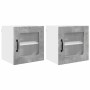 Mueble de Cocina 2 pcs Gris Concreto 40 x 31 x 40 cm en Armarios de cocina | Comprar online en Foru.es
