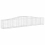 Cestas de gaviones 6 uds forma de arco hierro 400x50x60/80 cm de vidaXL, Maceteros y jardineras - Ref: Foro24-3145934, Precio...