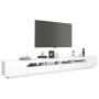 Mueble para TV con luces LED blanco 300x35x40 cm en Muebles TV | Comprar online en Foru.es
