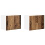 Mueble de Cocina 2 pcs Madera vieja 50 x 31 x 40 cm en Armarios de cocina | Comprar online en Foru.es