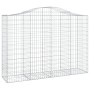 Cestas gaviones 30 uds forma de arco hierro 200x50x140/160 cm de vidaXL, Maceteros y jardineras - Ref: Foro24-3145699, Precio...