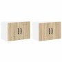 Gabinetes de pared de cocina 2 pcs Roble Sonoma 60 x 31 x 40 cm en Armarios de cocina | Comprar online en Foru.es
