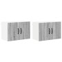 Gabinetes de pared de cocina 2 pcs Gris Sonoma 60 x 31 x 40 cm en Armarios de cocina | Comprar online en Foru.es