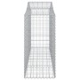 Cestas de gaviones 8 uds forma de arco hierro 200x50x120/140 cm de vidaXL, Maceteros y jardineras - Ref: Foro24-3145667, Prec...