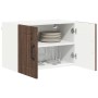 Gabinetes de pared de cocina 2 pcs Roble Marrón 60 x 31 x 40 cm en Armarios de cocina | Comprar online en Foru.es