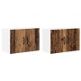 Gabinetes de pared de cocina 2 pcs Madera vieja 60 x 31 x 40 cm en Armarios de cocina | Comprar online en Foru.es