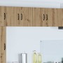 Gabinetes de pared de cocina con puerta 2 pcs Roble artesanal en Armarios de cocina | Comprar online en Foru.es