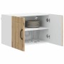 Gabinetes de pared de cocina con puerta 2 pcs Roble artesanal en Armarios de cocina | Comprar online en Foru.es