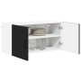 Mueble de Cocina Negro 80 x 31 x 40 cm Madera de ingeniería en Armarios de cocina | Comprar online en Foru.es