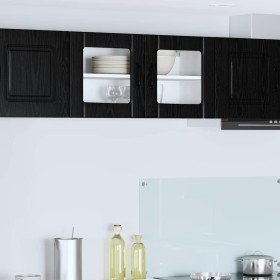 Mueble de Cocina Roble Negro 80 x 31 x 40 cm en Armarios de cocina | Comprar online en Foru.es