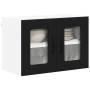 Mueble de Cocina 2 pcs Negro 60 x 31 x 40 cm en Armarios de cocina | Comprar online en Foru.es