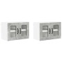 Mueble de Cocina 2 pcs Gris Concreto 60 x 31 x 40 cm en Armarios de cocina | Comprar online en Foru.es